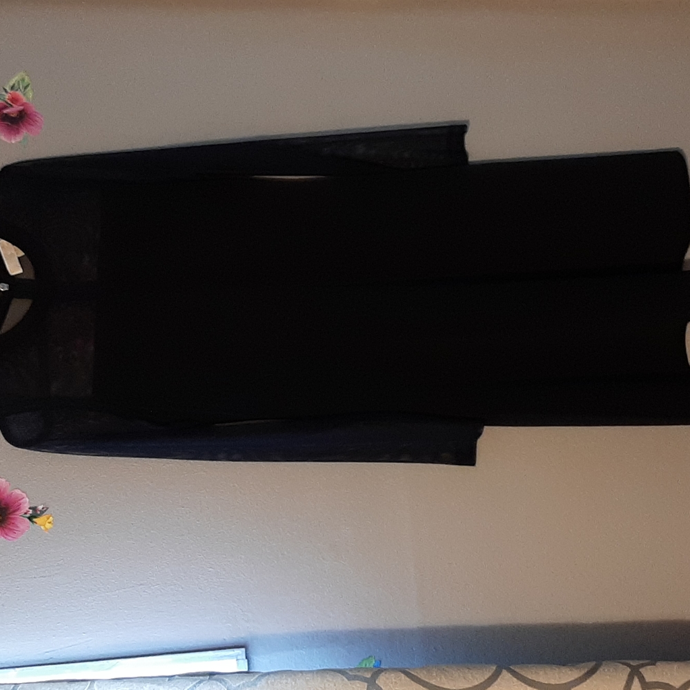 Michael Kors black dress.  238